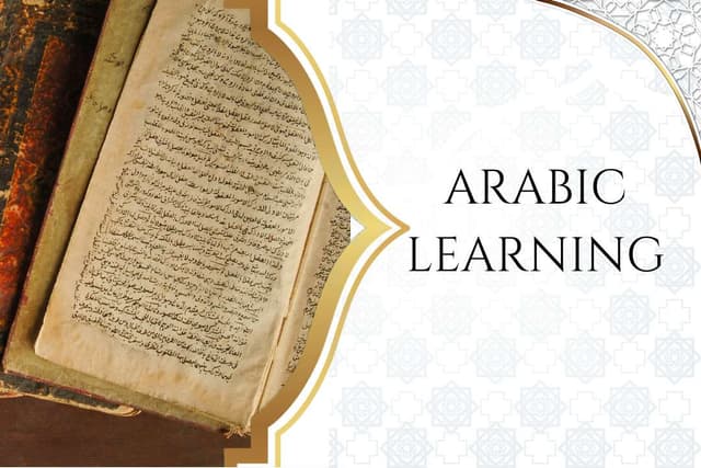 Arabic Language Course Arabic Language Course